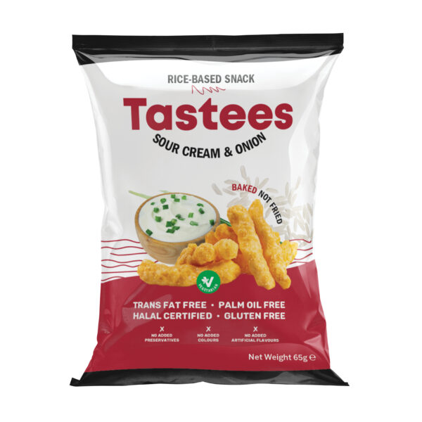 Tastees Sour Cream 65g