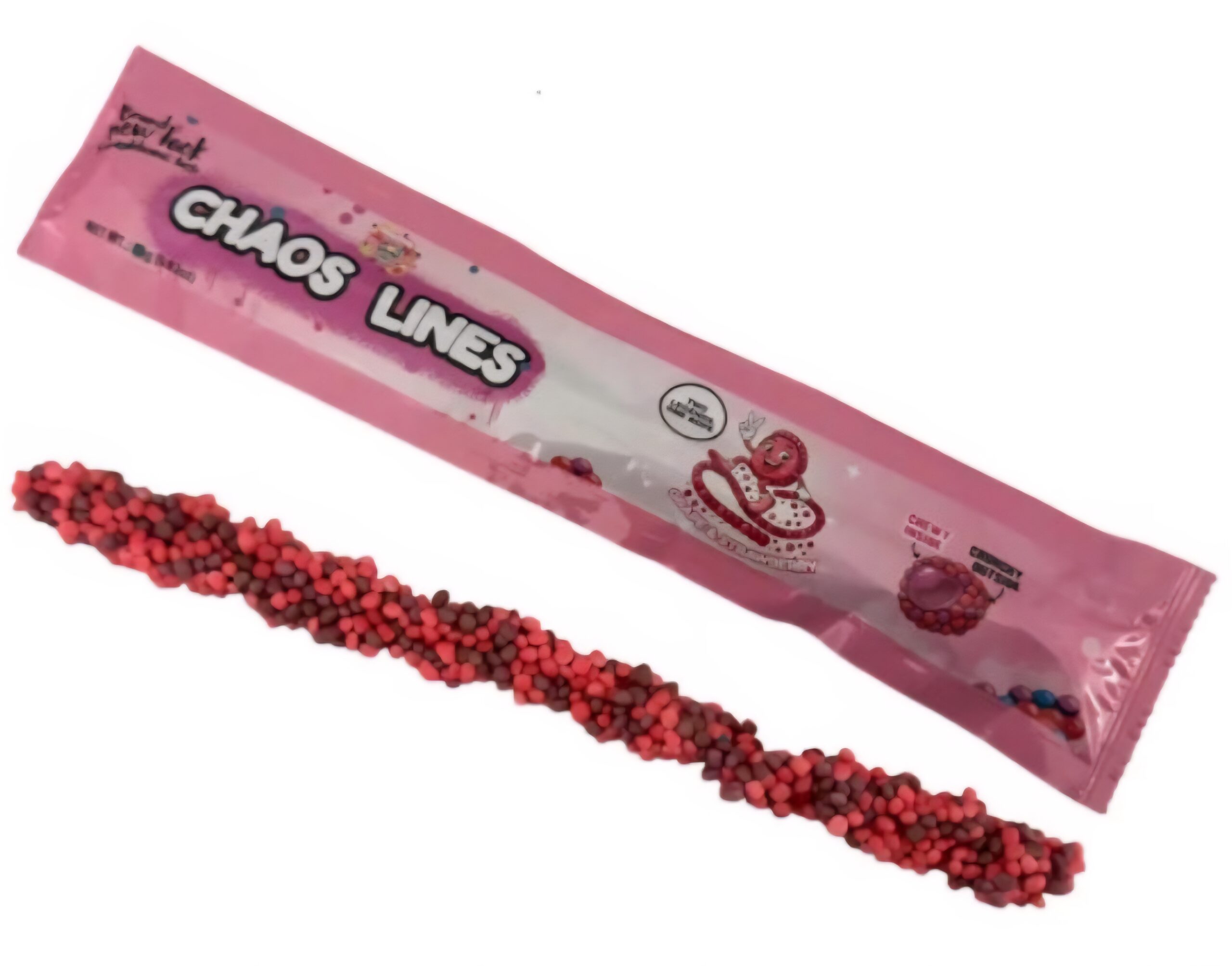Chaos Candy Lines Grape Strawberry 26g