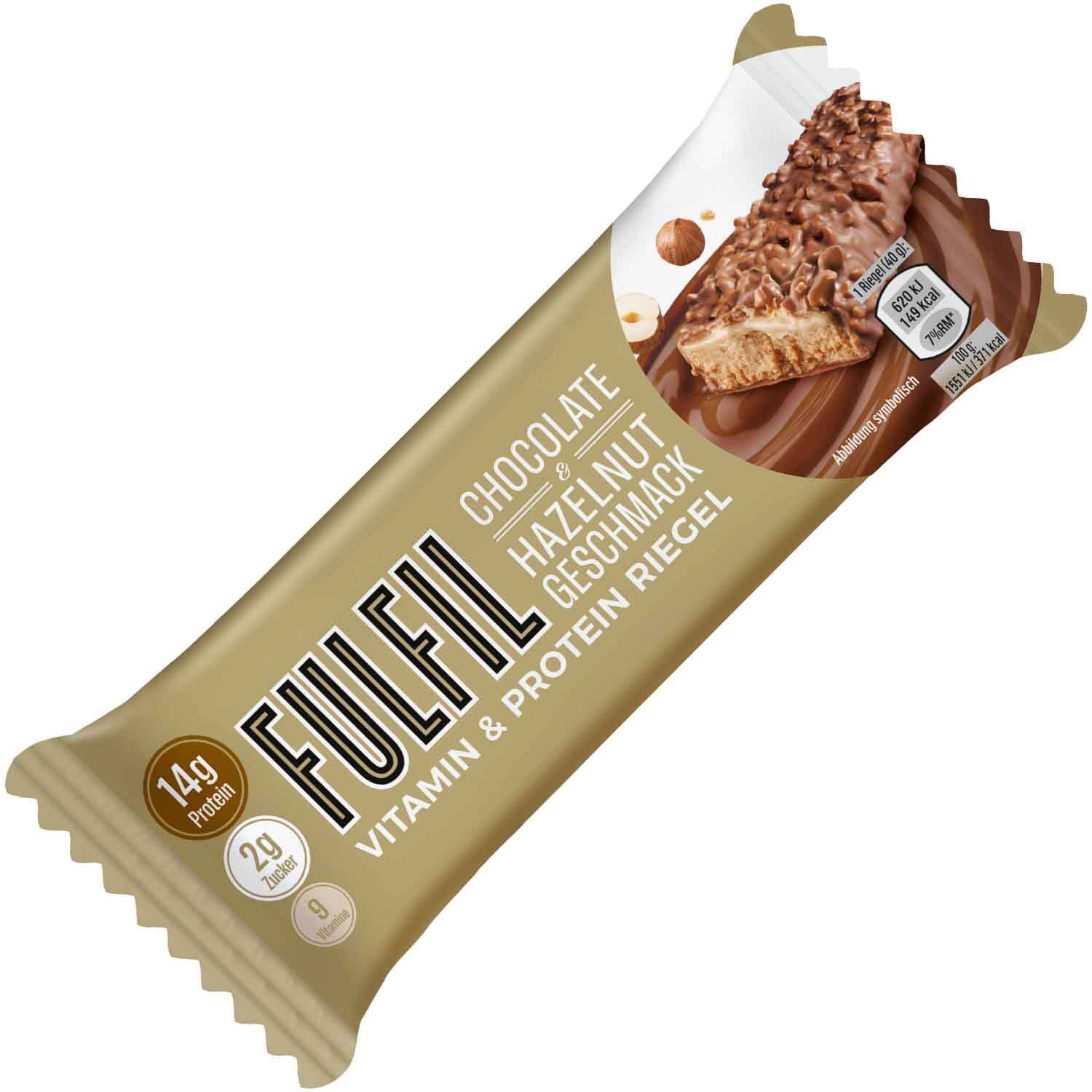 Fulfil Vitamin & Protein Riegel Chocolate & Hazelnut 40g