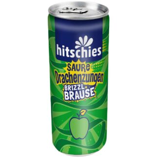 hitschies Saure Drachenzungen brizzl Brause Apfel 250ml