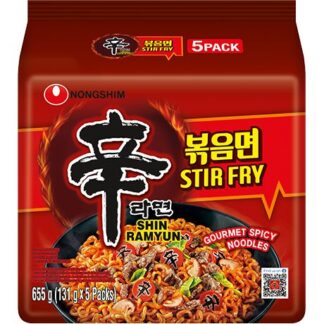 Nongshim Shin Ramyun Gebratene Instantnudeln 5x131g