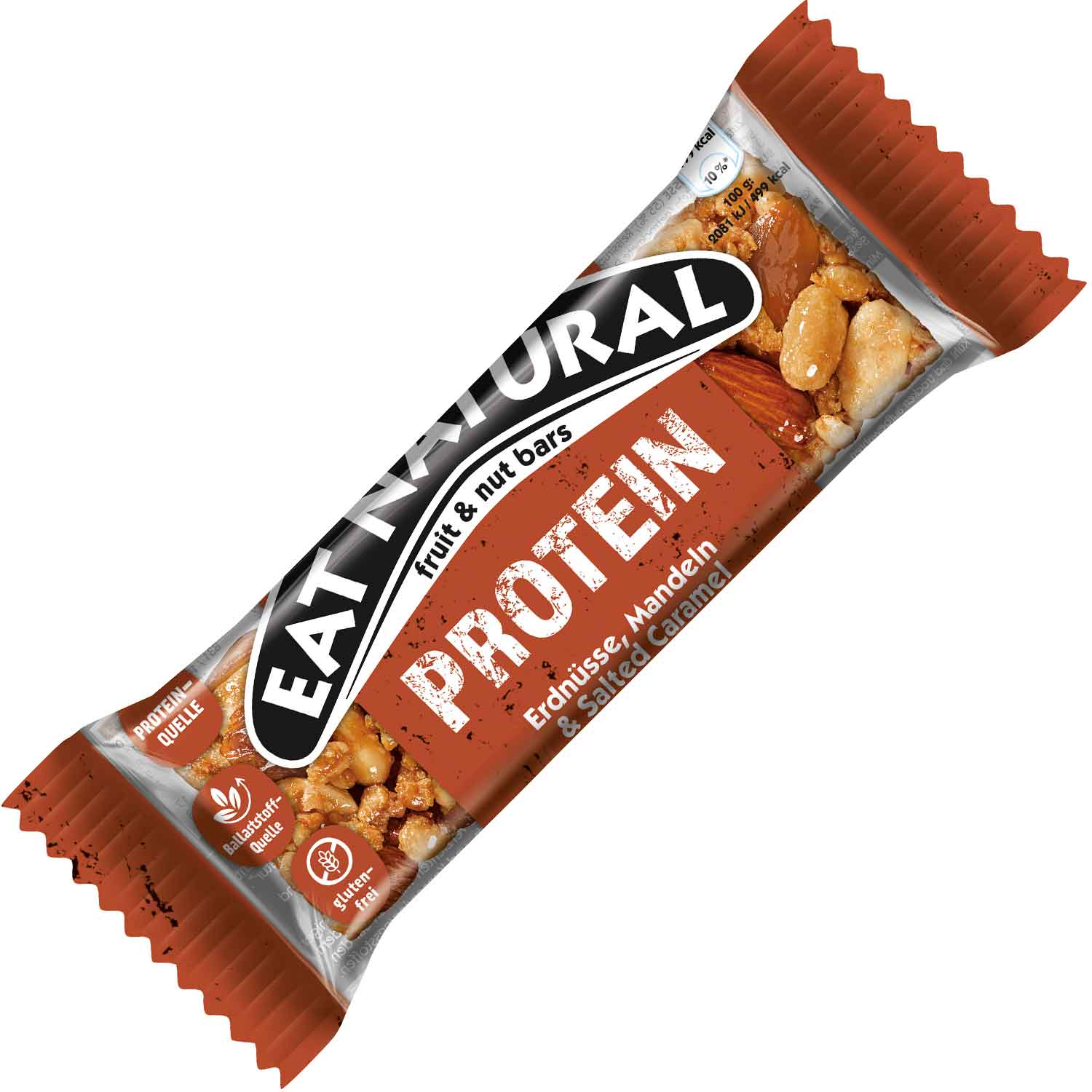 Eat Natural fruit & nut bars Protein Erdnüsse, Mandeln & Salted Caramel 40g