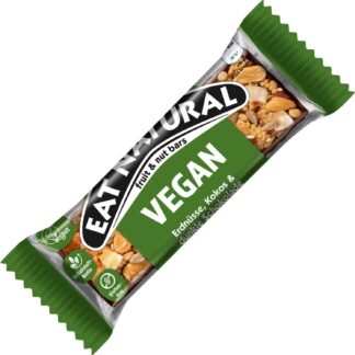 Eat Natural fruit & nut bars Vegan Erdnüsse, Kokos & dunkle Schokolade 40g