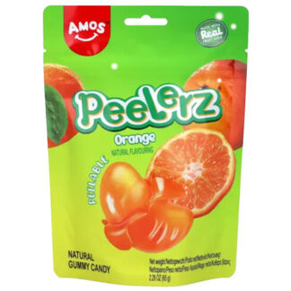 Amos Peelerz Gummy Candy Orange 65g